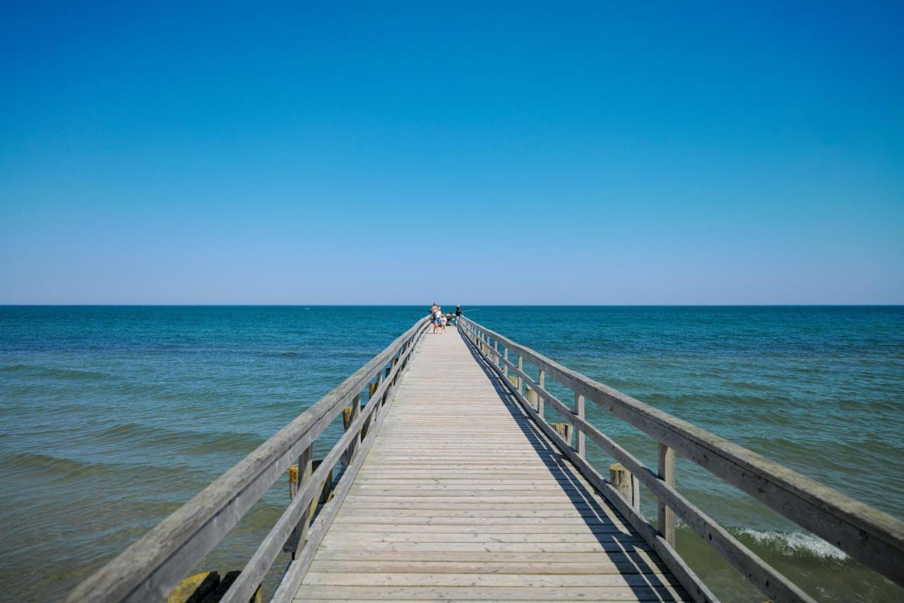 Ferienwohnungen Meerfarbig Zingst - Haustierfrei -Terrasse Mit Strandkorb Oder Balkon - E-Ladesaeule - Parkplatz - Wlan - Fahrradschuppen - Waschtrockner - Ruhig Und Zentral - Nichtraucher 外观 照片