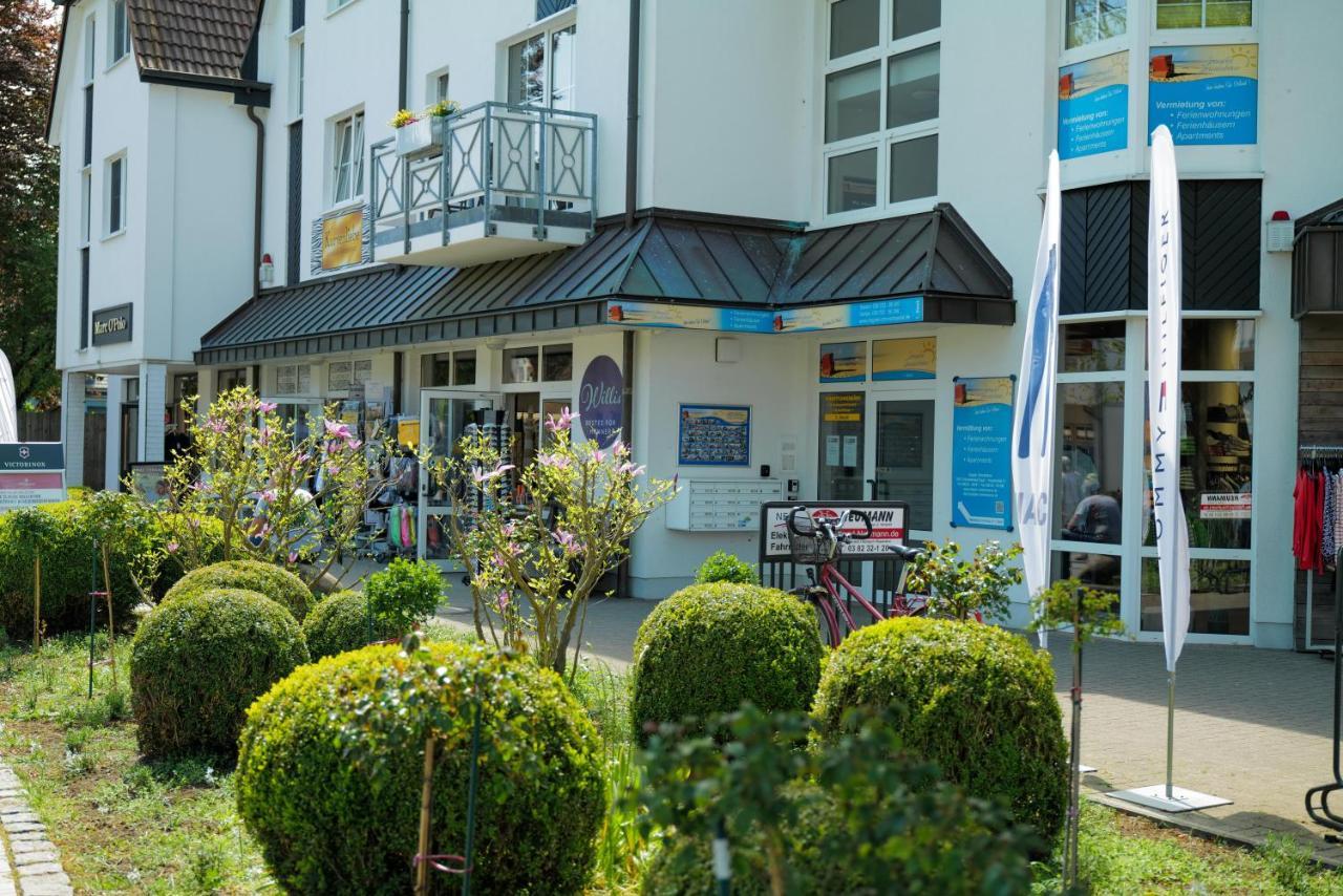 Ferienwohnungen Meerfarbig Zingst - Haustierfrei -Terrasse Mit Strandkorb Oder Balkon - E-Ladesaeule - Parkplatz - Wlan - Fahrradschuppen - Waschtrockner - Ruhig Und Zentral - Nichtraucher 外观 照片